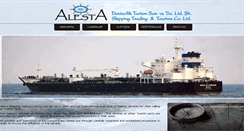 Desktop Screenshot of alestashipping.com