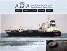 Tablet Screenshot of alestashipping.com